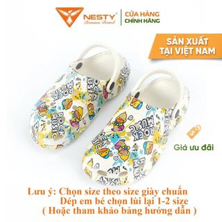 DÉP SỤC NESTY UNISEX IN CHỦ ĐỀ ROCK MUSIC FULL SIZE CHO CẢ GIA ĐÌNH NE01-7 DéP Sandal Đế Bằng