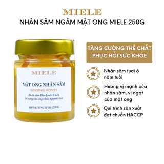 Nhân sâm ngâm mật ong 250g