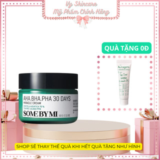 (Mẫu Mới) Kem Dưỡng Giảm Mụn Some By Mi AHABHAPHA 30 Days Miracle Cream (50ml)