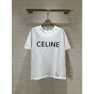 Áo phông T shirt Celine basic logo ngực LA on web
