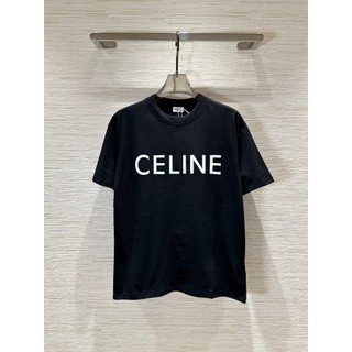 Áo phông T shirt Celine basic logo ngực LA on web