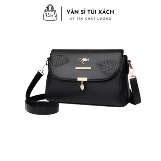 Túi Đeo Chéo Nữ ❤️FREESHIP❤️ Túi Xách Da Mềm Phụ Kiện Con Chuột thời trang trung niên