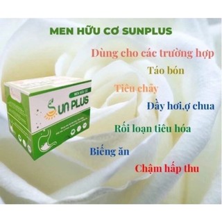 men hữu cơ sunplus + sữa non sunplus