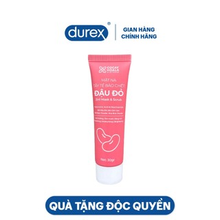  Mặt Nạ Tẩy Tế Bào Chết Đậu Đỏ Việt Nam 2in1 Cỏ Cây Hoa Lá, 30gr