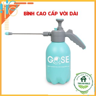 Bình tưới cây cao cấp vòi dài GOSE 2L/3L bình nước tưới cây phun sương, phun nước  có khóa tự động