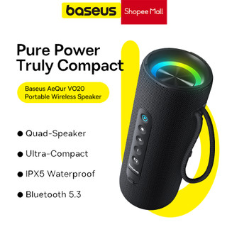 Loa bluetooth Baseus AeQur VO20 Portable - Màu đen