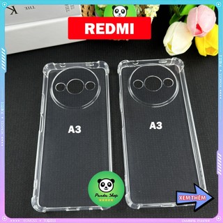 Ốp Redmi A3 4G Bảo Vệ Cam, Chống Sốc, Trong Suốt, Silicon