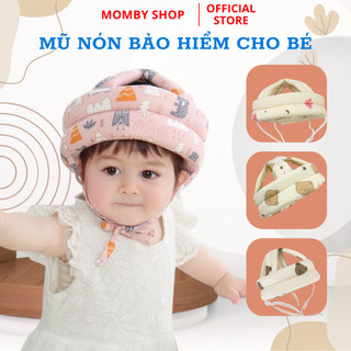 Mũ nón bảo hiểm tập bò, tập đi cho bé 5-36 tháng bảo vệ đầu an toàn - Momby Shop