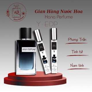 Nước Hoa Nam YSL Y EDP chính hãng Hana_Perfume thơm hương thơm tươi mát ngọt dịu sang trọng quyến rũ Chai 10ml