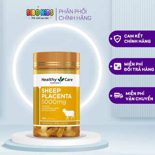 Viên uống nhau thai cừu 5000mg Healthy Care