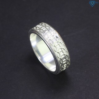 Nhẫn bạc 925 cho nam hình kim tiền hút tài lộc may mắn phong  thuỷ NNA0571 - Trang Sức TNJ