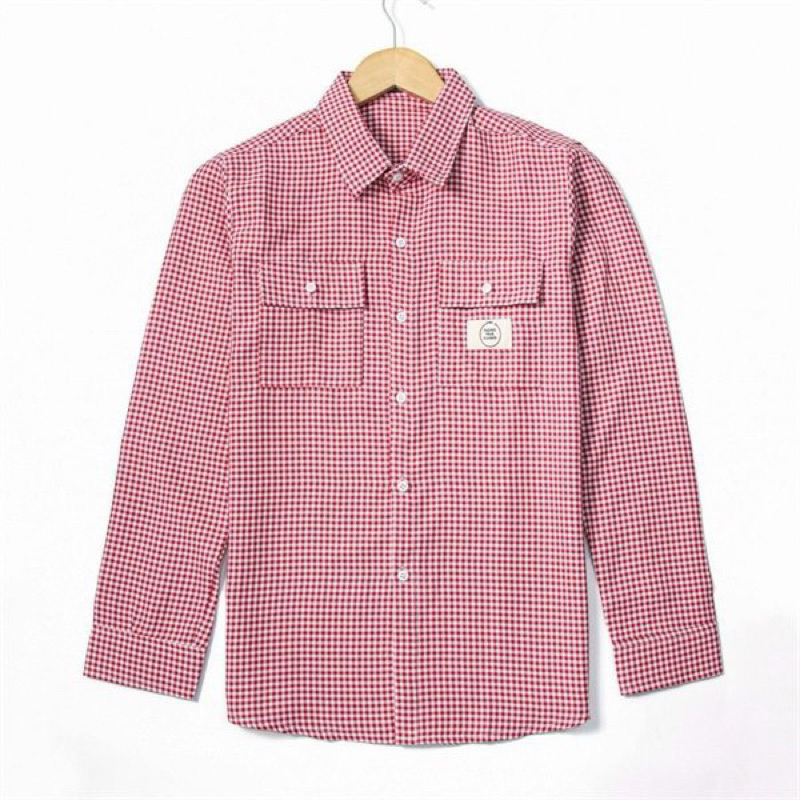 Áo Sơ Mi Nam Sọc caro phối túi SMTN