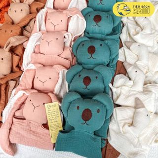 Doudou khăn sữa cho bé sơ sinh