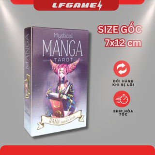 Bài tarot mystical manga fullsize 7x12 78 lá bài bói oracle