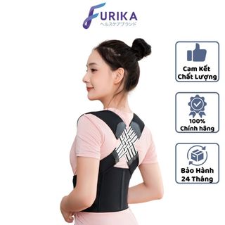 Đai Chống Gù Lưng Cao Cấp Furika Hỗ Trợ Định Hình Cột Sống, Cong Vẹo Cột Sống, Cải Thiện Vóc Dáng