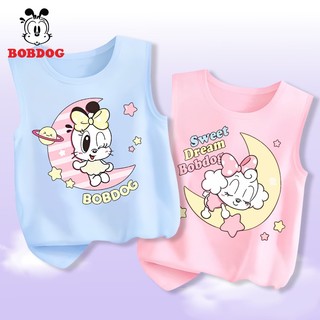 Áo ba lỗ bé gái bobdog,áo thun 3 lỗ bé gái in hình cho bé