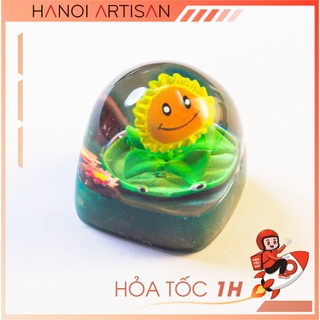 Keycap Artisan - Nút bàn phím cơ plants vs zombies