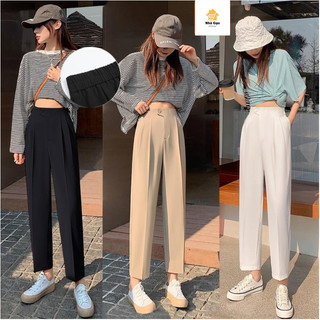 Quần nữ tây .baggy nữ lưng thun sau dáng công sở siêu