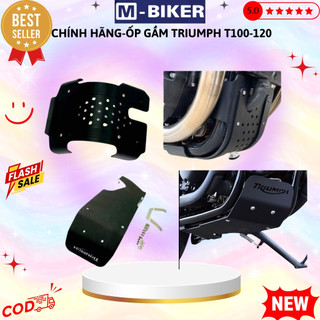 ,Ốp Gầm Triumph t100/t120/twin,ốp gầm triumph,bảo vệ lốc máy triumph,mbiker