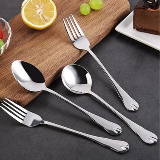 Thìa dĩa inox cao cấp giọt lệ siêu dày
