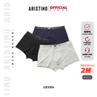 Quần boxer nam ARISTINO sịp đùi nam chất cotton cao cấp mềm mịn thoáng mát kháng khuẩn - ABX056