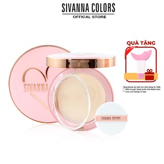  Phấn Phủ Siêu Mịn Kết Hợp Kem Nền Sivanna Flawless Stay Powder Foundation HF8125 Thái Lan
