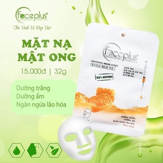 Mặt nạ faceplus dưỡng trắng da mật ong 32g