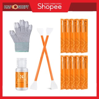 Bộ Dụng Cụ Vệ Sinh Cảm Biến Máy Ảnh Thương Hiệu K&F Phù hợp máy ảnh Crop