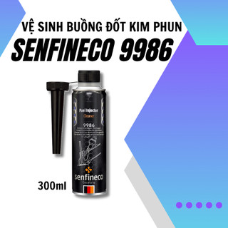 Dung dịch vệ sinh buồng đốt kim phun ô tô SENFINECO 9986 Fuel Injector Cleaner phụ gia làm sạch cặn bẩn dung tích 300ml