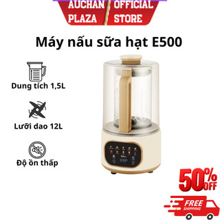 Máy sữa hạt Seka E500 dung tích 1.5L, đa chức năng 9 chức năng tiếng Việt, chống ồn