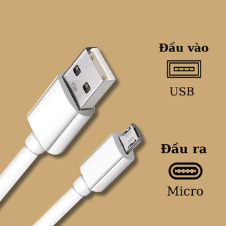 Dây Cáp Sạc USB To Micro Dài 1m Dùng Cho Máy Android