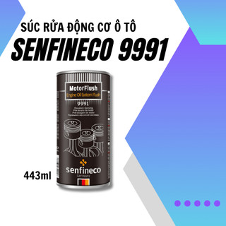 Súc rửa động cơ tẩy cặn bẩn làm sạch khoang nhớt ô tô [SENFINECO 9991] Motor Flush Engine Flush dung tích 443ml