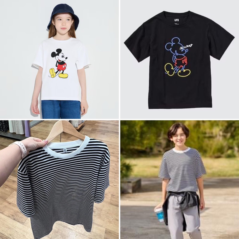 [AUTH] Áo phông UNI Nhật kids(mẹ mặc vừa)