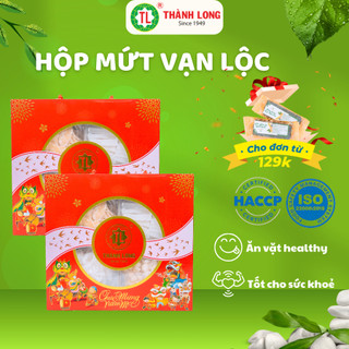 Mứt Tết Thập Cẩm Thành Long Hộp Mứt Tết Mix Mứt Dừa Mứt Gừng Mứt Hạt Sen Mứt Bí