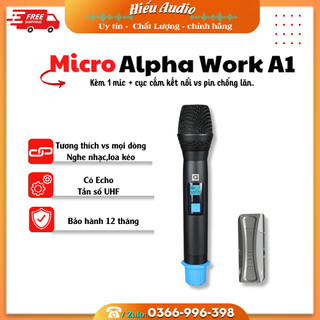 Micro Karaoke ALPHA WORK A1 bảo hành chính hãng 1 năm !