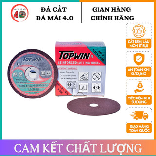 Đá cắt sắt topwin 100x2x16 mm, đá cắt inox - đá cắt kim loại - hàng chính hãng