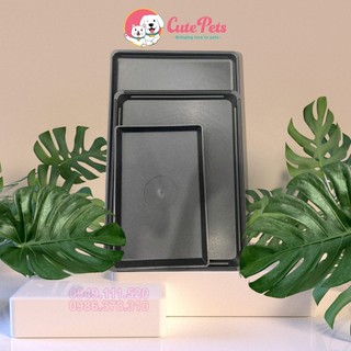 Khay nhựa thay thế  lồng sơn tĩnh điện Size L 73cm x 45,5cm x 3cm - Phụ kiện thú cưng Hà Nội