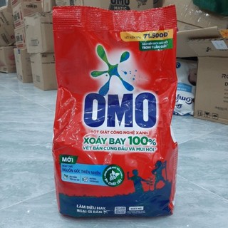 Bột giặt OMO sạch cực nhanh dạng túi đỏ 2.9kg