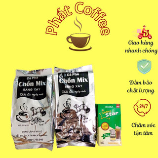 1kg cà phê chồn mix truyền thống chồn túi bạc