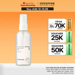 Xịt thơm toàn thân innisfree Perfumed Body & Hair Mist 100ml (New 2023)
