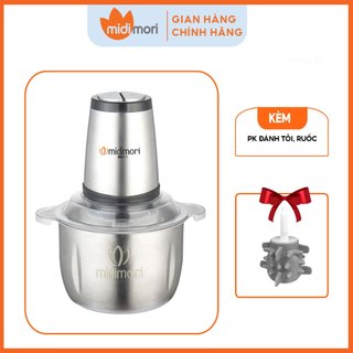 Combo Máy xay thịt Midimori MDMR-800 và và 1 bộ đánh tỏi, đánh ruốc