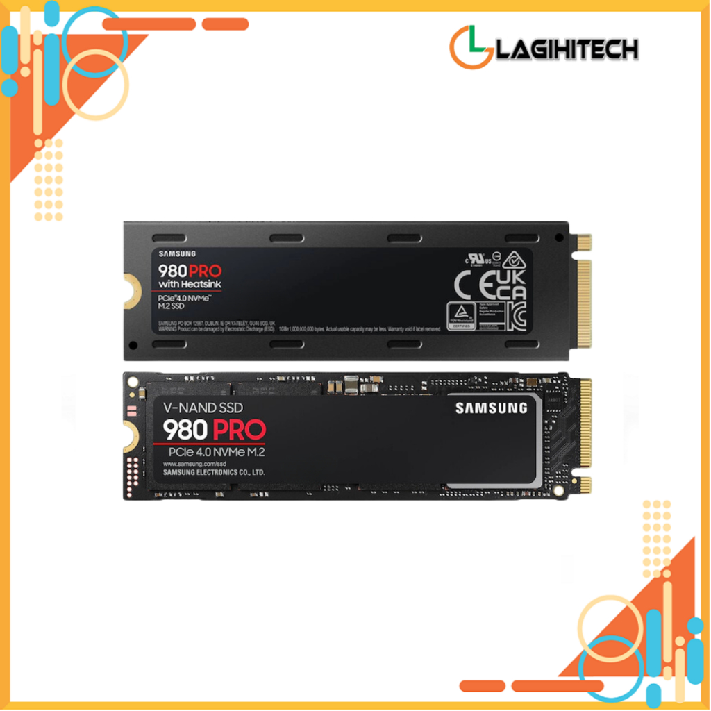 Ổ Cứng SSD Samsung 980 Pro PCIE Gen 4.0 x4 NVME V-NAND M2 2280 500GB/1TB/2TB - BẢO HÀNH 5 NĂM