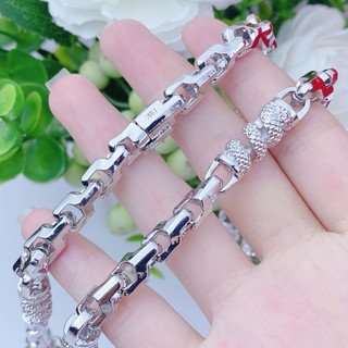  Dây Chuyền Nam Mạ Bạch Kim Rồng Vip 2 Khoá Hộp Có Ký Hiệu Bền Đẹp Sang Trọng 