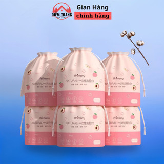 Khăn lau mặt dùng 1 lần Animerry chính hãng khăn lau mặt 40 miếng ( Hàng Đẹp )