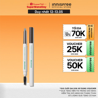 Chì kẻ chân mày innisfree Auto Eyebrow Pencil 0.3g (New 2023)