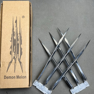   hàng có sẵn   Móng vuốt người sói full kim loại tỉ lệ 1 1- wolverine claws 
