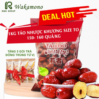 1KG Táo đỏ Nhược Khương size lớn 160 quả/kg, khô tự nhiên trên cây, không chất bảo quản (ăn vặt snack Food)