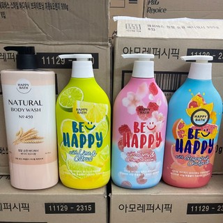 Sữa tắm happy bath hàn quốc 900g