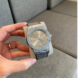 Đồng Hồ Nam Nữ YSHI Dây da Kim thể thao 201 (size 42mm - 38mm).