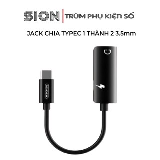 CÁP CHIA CỔNG SẠC ĐIỆN THOẠI 1 JACK TYPE-C SANG 2 JACK TYPE-C- CHÍNH HÃNG SENDEM